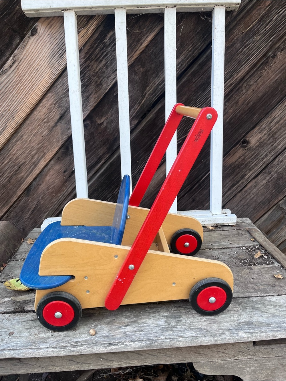 Haba walker wagon push cart